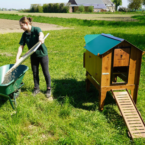 Cucciolotta classic L kippenhok buiten voorkant