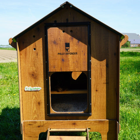 Cucciolotta classic L kippenhok buiten voorkant polly defender