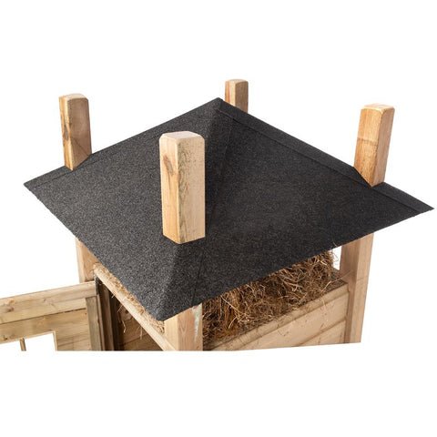 Konijnenhok Hooiberg Bouwpakket Glorenza Klaas - 110x110x190cm