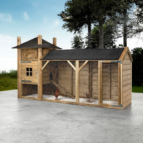 Kippenhok Hooiberg Bouwpakket Glorenza Joost