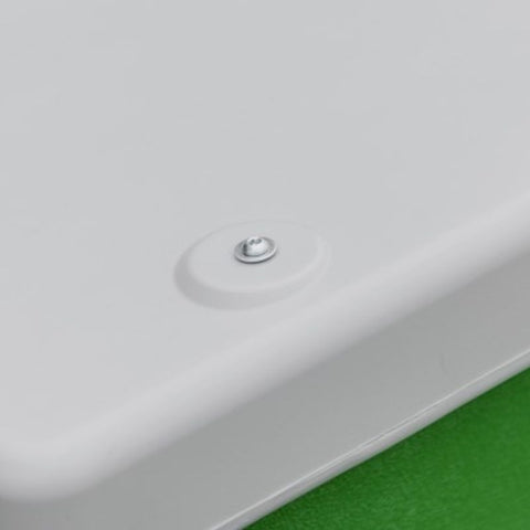 Kunststof kippenhok Kerbl op wielen - 119x96x162cm