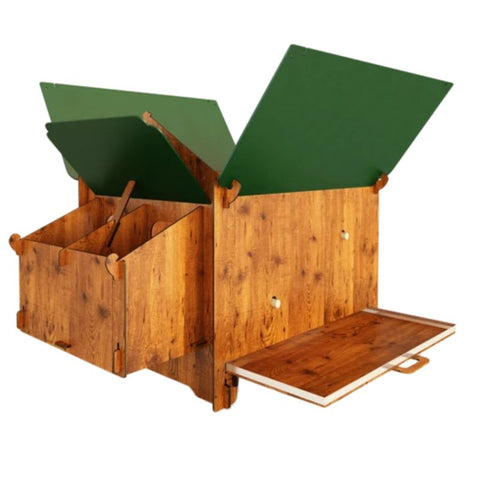  Cucciolotta Polly Classic XL zijaanzicht kippenhok