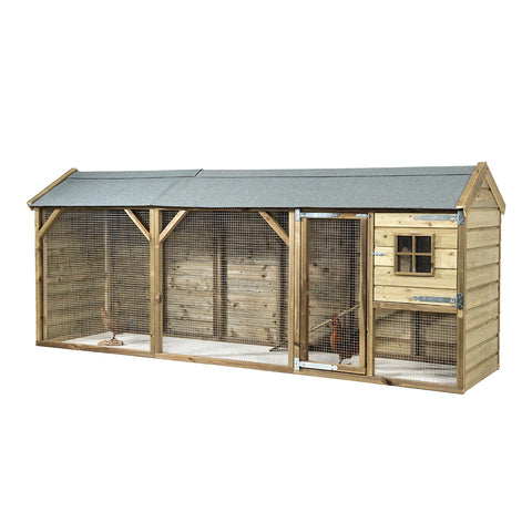 Kippenhok Bouwpakket Glorenza Jumper - 363x95x148cm