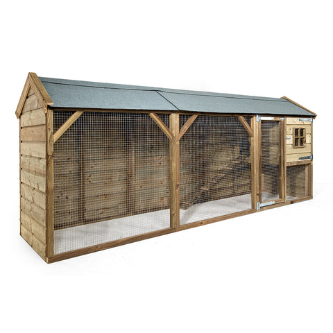 Kippenhok Bouwpakket Glorenza Jumper - 363x95x148cm