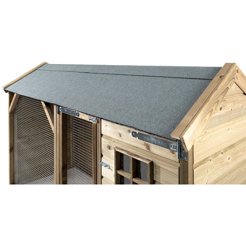 Kippenhok Bouwpakket Glorenza Kiki - 243x95x148cm