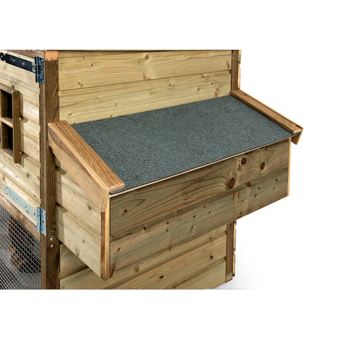 Kippenhok Bouwpakket Glorenza Loeki - 273x95x148cm