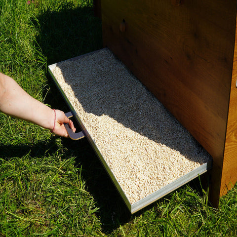 Kippenhok Polly Classic XL schuif zijkant