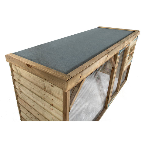 Kippenhok Bouwpakket Glorenza Toby - 393x95x124cm