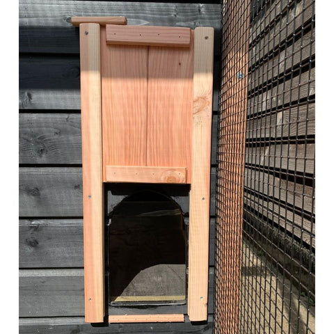 Handmatig Luik Douglas Hout