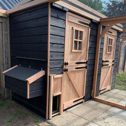 Handmatig Luik Douglas Hout