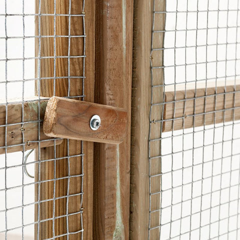 Houten kippenren Hugo Glorenza - vanaf 121x179x183cm