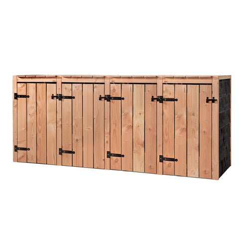 Container Ombouw Hout Volente 4 Containers - Kliko Ombouw Cato
