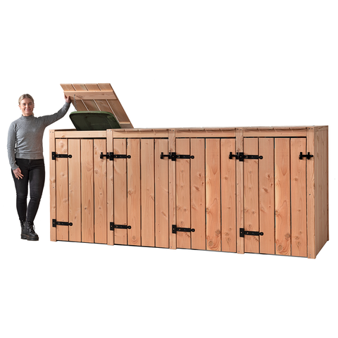 Container Ombouw Hout Volente - 4 Containers - Kliko Ombouw Jet