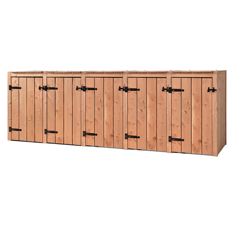 Container Ombouw Hout Volente - 5 Containers - Kliko Ombouw Amy