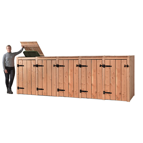 Container Ombouw Hout Volente - 5 Containers - Kliko Ombouw Amy