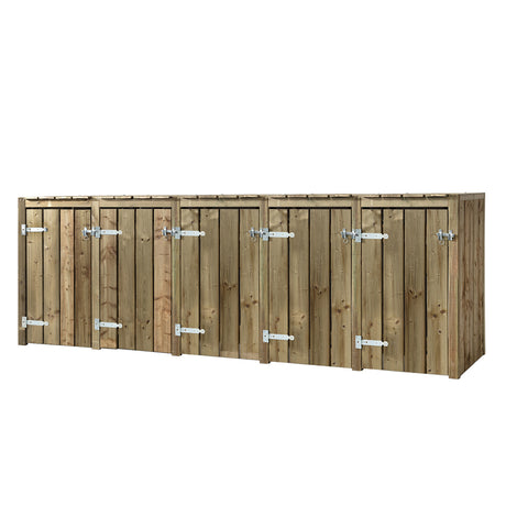 Container Ombouw Hout Volente - 5 Containers - Kliko Ombouw Arjan