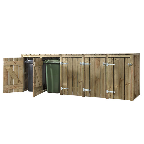 Container Ombouw Hout Volente - 5 Containers - Kliko Ombouw Arjan
