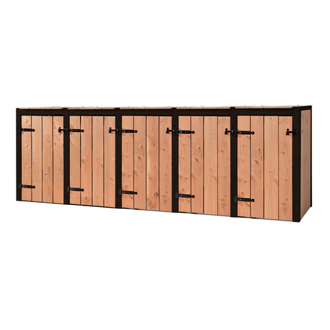 Container Ombouw Hout Volente - 5 Containers - Kliko Ombouw Rosie