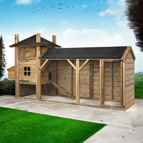 Kippenhok Hooiberg Bouwpakket Glorenza Lyn