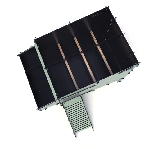 Kunststof Kippenhok met kippenren Nestera: Aspen 10