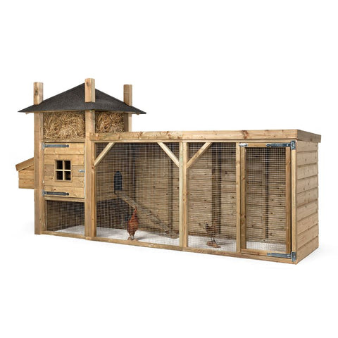 Kippenhok Hooiberg Bouwpakket Glorenza Silke