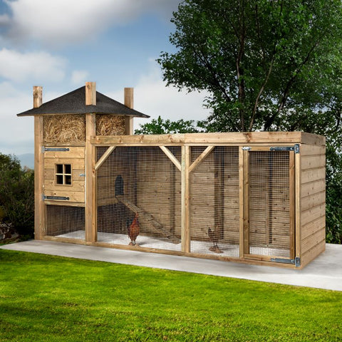 Kippenhok Hooiberg Bouwpakket Glorenza Sofie