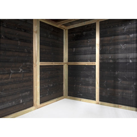 Hondenhok_kennel_douglas_geimpregneerd_hout_zweeds_rabat_nachthok_duurzaam_onderhoudsvrij_voldux_binnenkant_hoek_bas