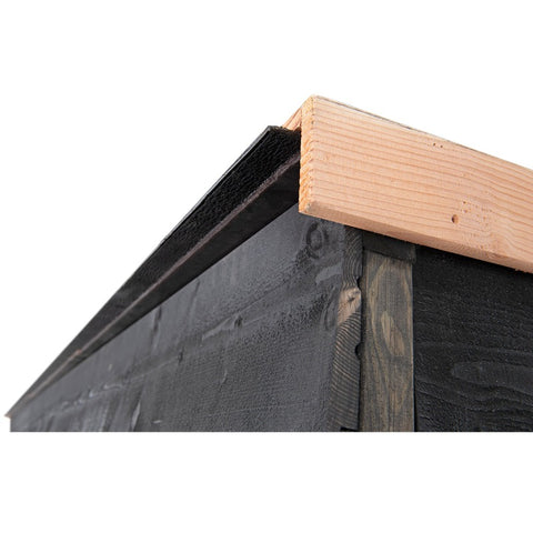 Hondenhok_kennel_douglas_geimpregneerd_hout_zweeds_rabat_nachthok_duurzaam_onderhoudsvrij_voldux__hoek_dichtbij_dak_afwerkingen_materiaal_Bas