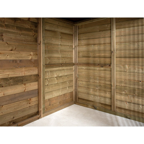 Hondenhok_kennel_douglas_geimpregneerd_hout_zweeds_rabat_nachthok_duurzaam_onderhoudsvrij_voldux_binnenkant_kwaliteit_ruimte_groot_Sam