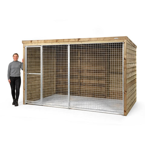 Kattenren_ ren_douglas_geimpregneerd_hout_zweeds_rabat_nachthok_duurzaam_onderhoudsvrij_voldux_groot_veilig_ruimte_persoon_eigenaar_Lieke