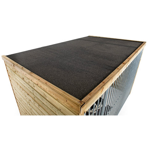 Kattenren_ ren_douglas_geimpregneerd_hout_zweeds_rabat_nachthok_duurzaam_onderhoudsvrij_voldux_groot_veilig_ruimte_dak_materiaal_bovenkant_Lieke