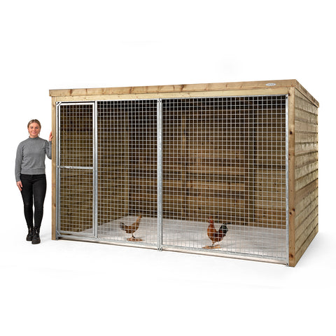 Kippenren Bram Voldux - 316x208x196cm