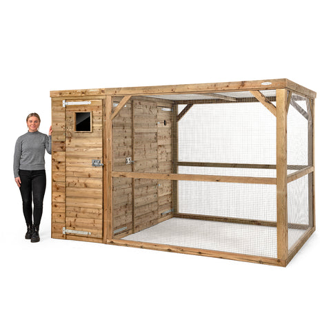 Volière Timo Voldux - 303x203x190 cm