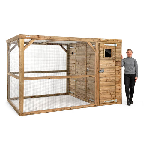 Volière Timo Voldux - 303x203x190 cm