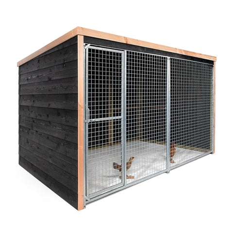 Kippenren Dirk Voldux - 316x208x196cm