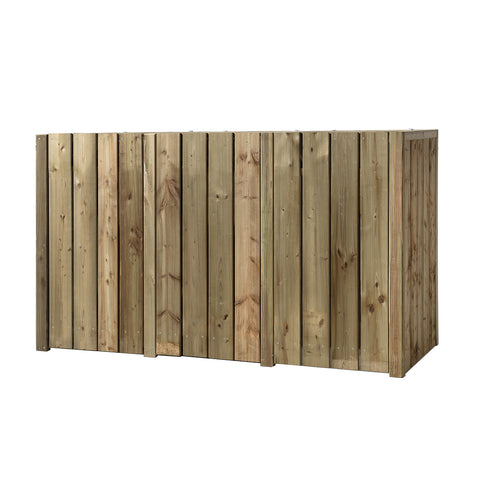 Container Ombouw Hout Volente - Kliko Ombouw 3 Containers - Drie Dubbel Andre