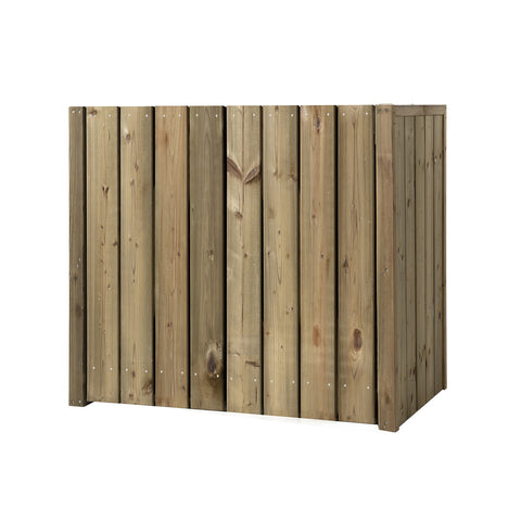 Container Ombouw Hout Volente 2 Containers - Kliko Ombouw Dubbel Walter