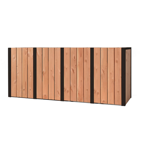 Container Ombouw Hout Volente - 4 Containers - Kliko Ombouw Nina