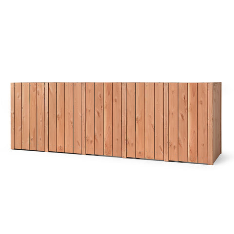 Container Ombouw Hout Volente - 5 Containers - Kliko Ombouw Amy