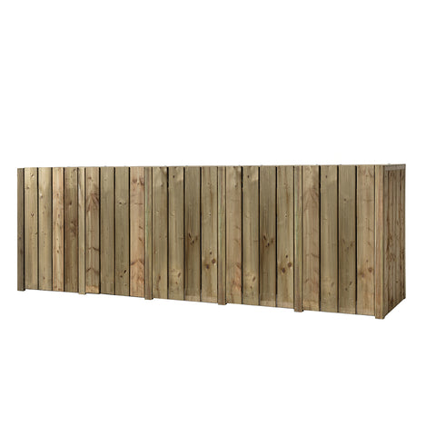 Container Ombouw Hout Volente - 5 Containers - Kliko Ombouw Arjan