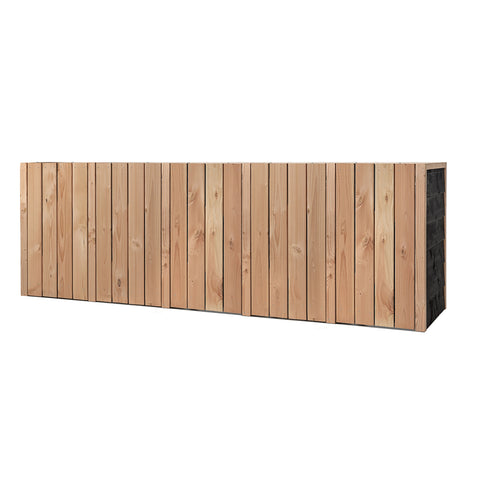 Container Ombouw Hout Volente - 5 Containers - Kliko Ombouw Lara