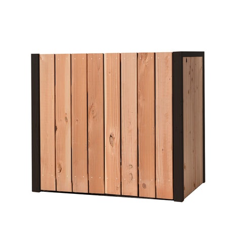 Container Ombouw Hout Volente 2 Containers - Kliko Ombouw Dubbel Mia