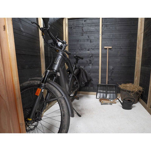 Kippenhok met Schuilstal Volente Moos - 381x196x208cm