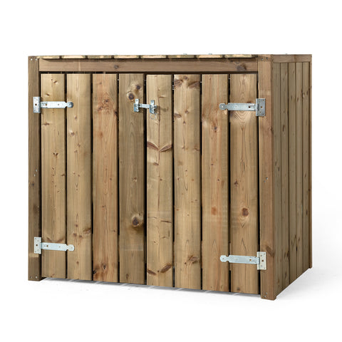 Container Ombouw Hout Volente 2 Containers - Kliko Ombouw Dubbel Walter