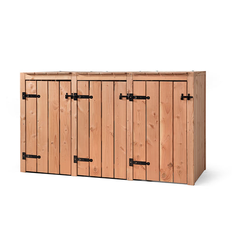 Container Ombouw Hout Volente 3 Containers - Kliko Ombouw - Drie Dubbel Eva