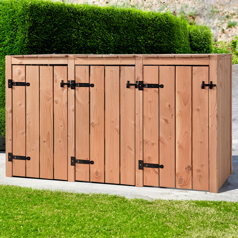 Container Ombouw Hout Volente 3 Containers - Kliko Ombouw - Drie Dubbel Eva