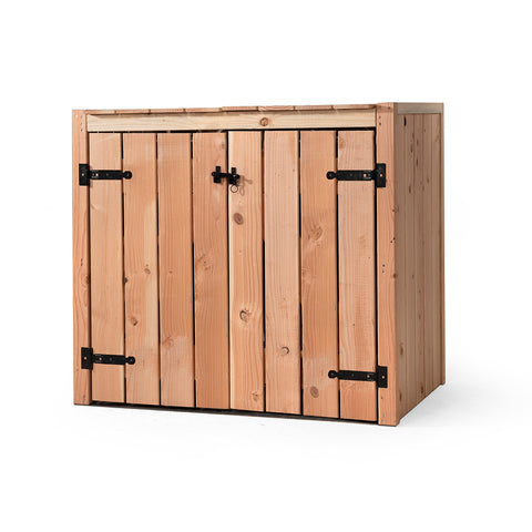 Container Ombouw Hout Volente 2 Containers - Kliko Ombouw - Dubbel Demi