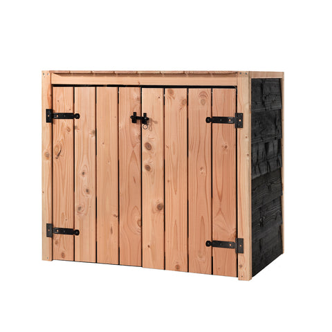 Container Ombouw Hout  Volente 2 Containers - Kliko Ombouw - Dubbel Yente