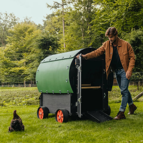 Kunststof Kippenhok Wagon Nestera - 116x177x133cm