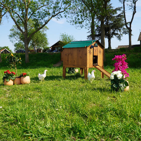 Cucciolotta duplex xxl kippenhok buiten